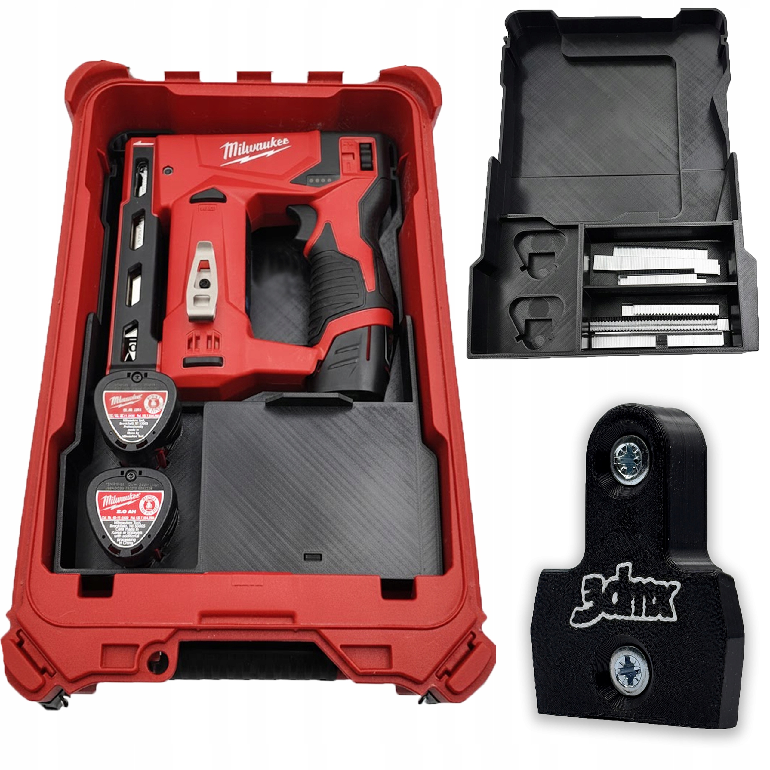 Organizer Wkładka Milwaukee Packout Do M12 Bst Zszywacz 3DMX