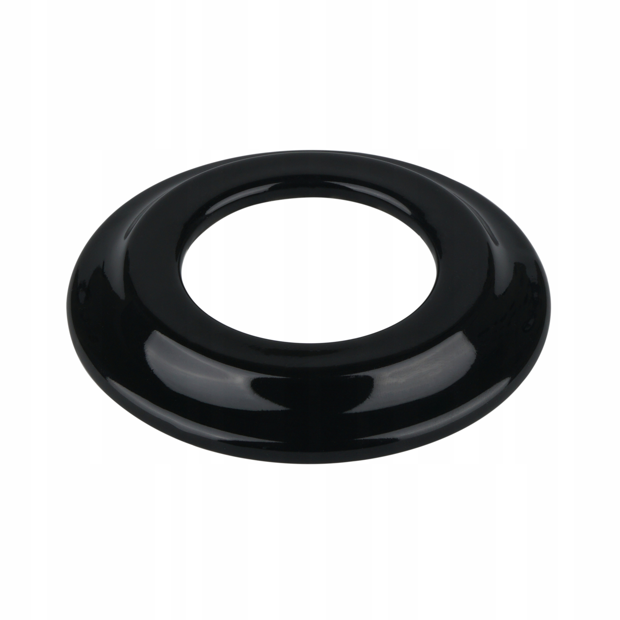 

Ramka pojedyncza okrągła 'Retro ceramic' Czarna