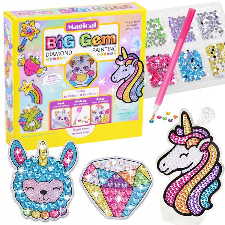 Haft diamentowy zestaw kreatywny MAGICZNY EAN (GTIN) 5905544799074