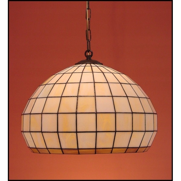 Lampa luster závesný vitráž Kula 40 cm