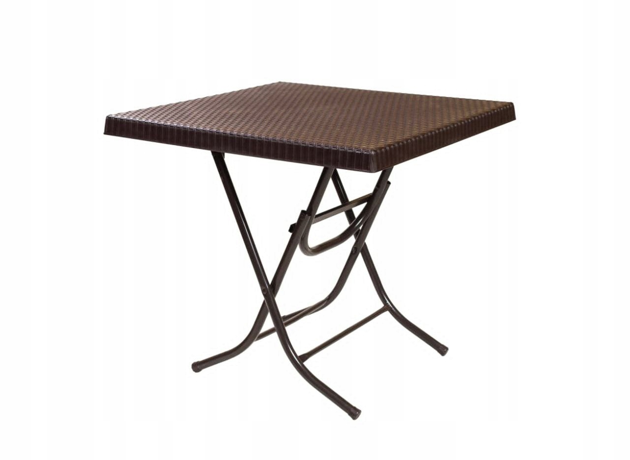 Stół do Kuchni i Ogrodu 75X75 cm LADIN foldin