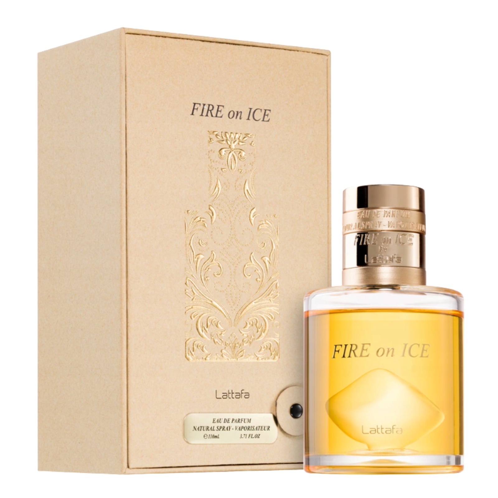 Lattafa Fire on Ice Edp woda perfumowana perfumy arabskie 110 ml