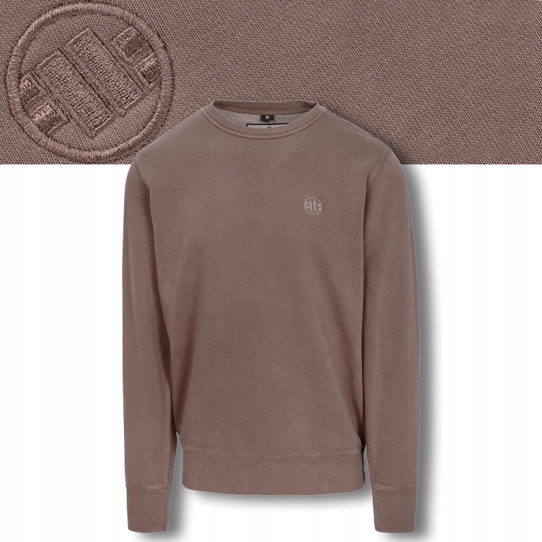 Męska Bluza Pitbull Sportowa bez kaptura Washed Lancaster II