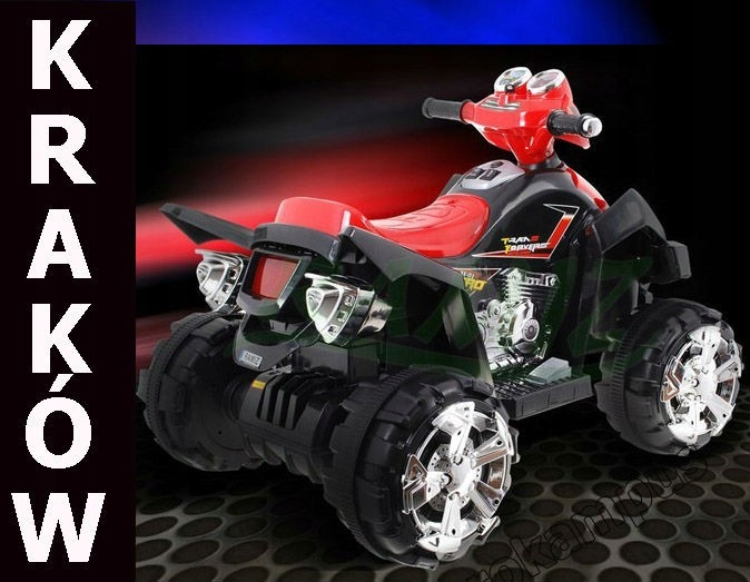 PIĘKNY QUAD NA AKUMULATOR 2 SILNIKI x 45W KRAKÓW R Stan opakowania oryginalne