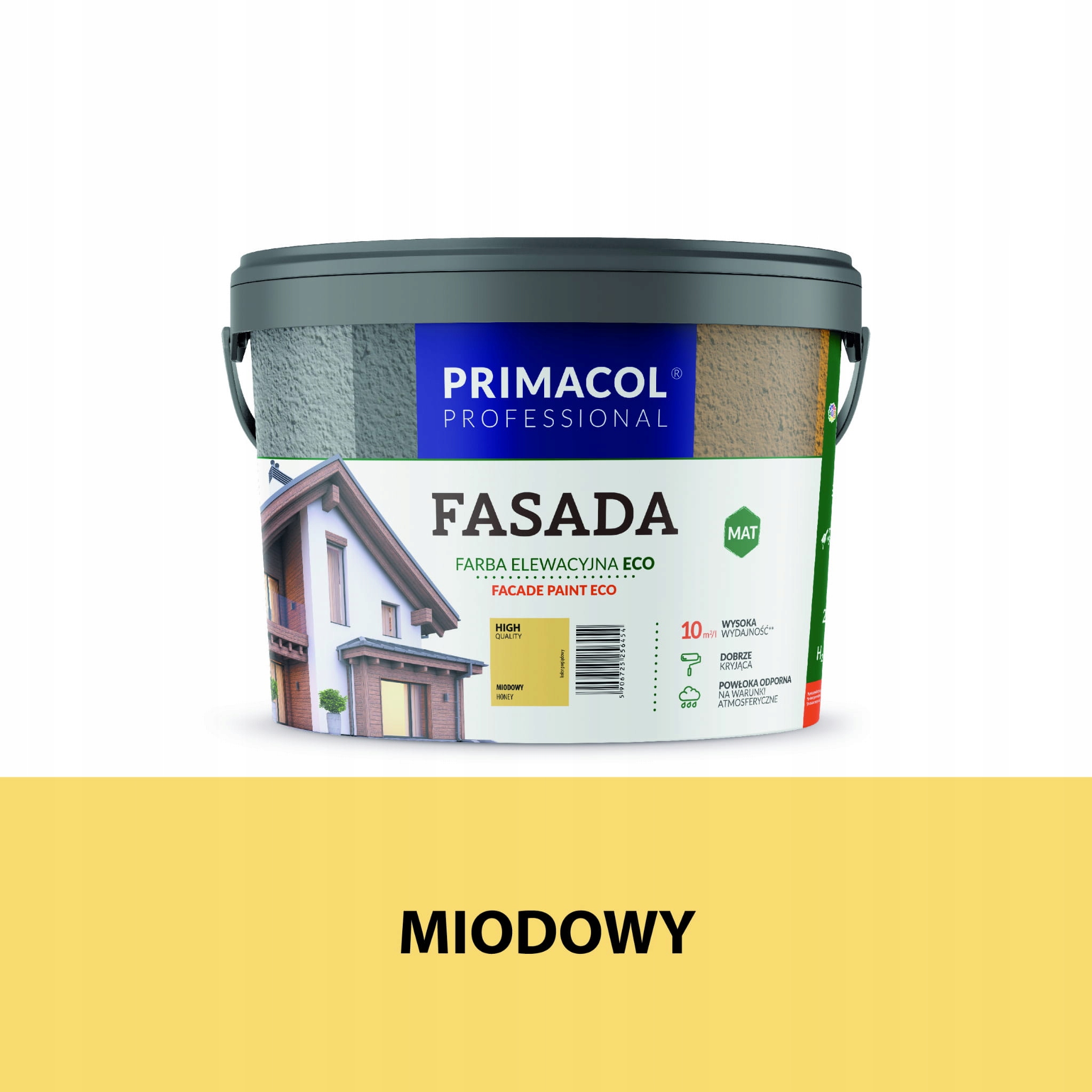 

Farba Primacol Fasada Eco miodowy 4,5l
