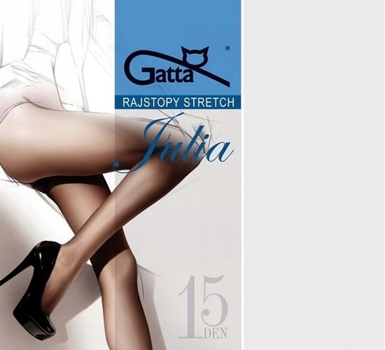 

Gatta Julia 15den rajstopy stretch perla 1