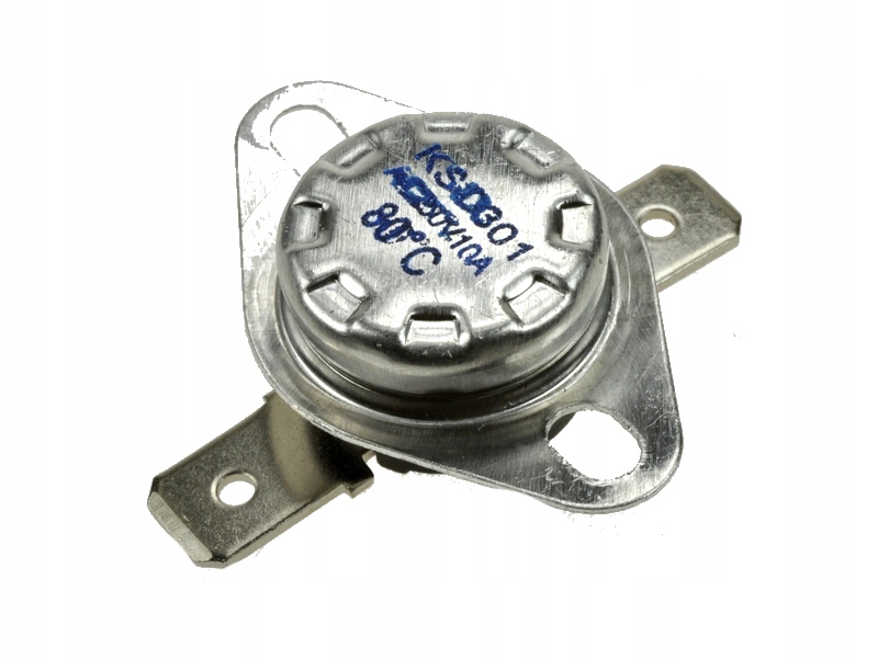 

Termostat bimetaliczny Nc 80C 10A 250V Ac