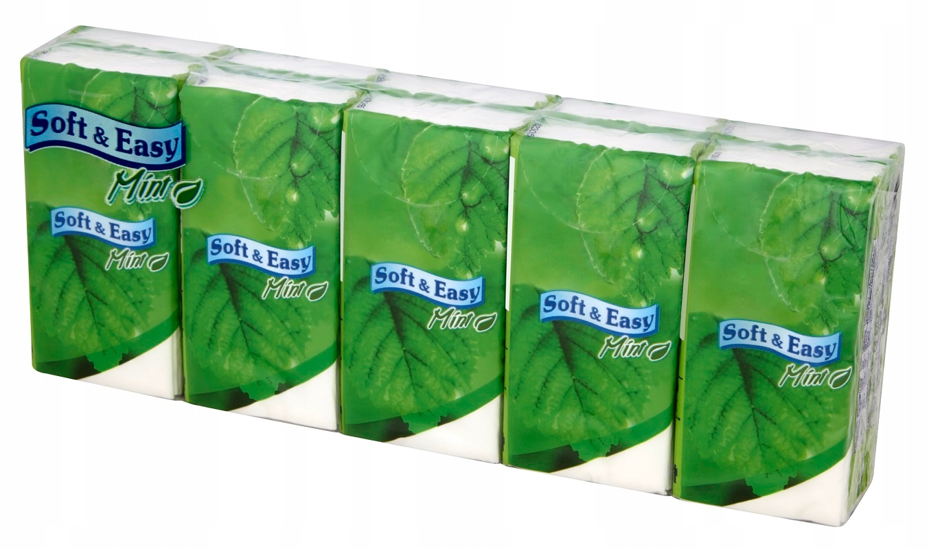 

Soft&Easy Chusteczki Higieniczne Mint A'10