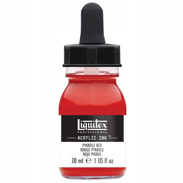 Liquitex Pyrrole Red 30 ml Acrylic Ink 321