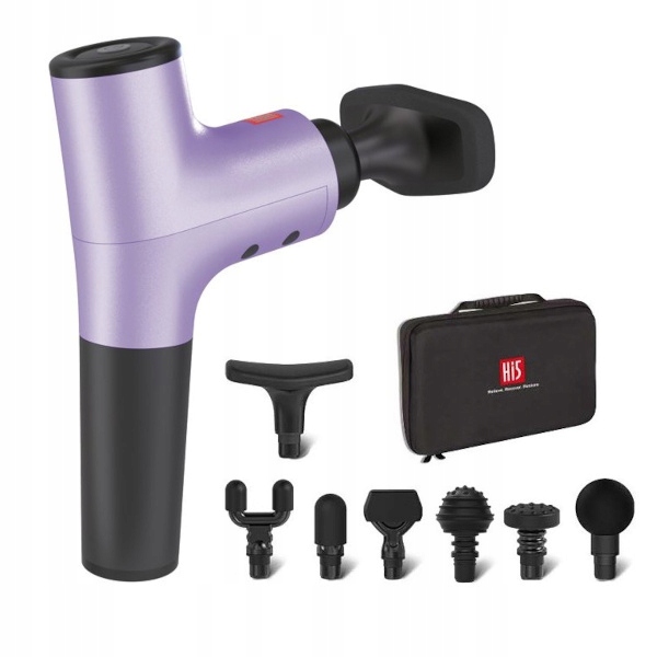 

Masażer Wibracyjny Massage Gun 7 Głowic Mocny Pro