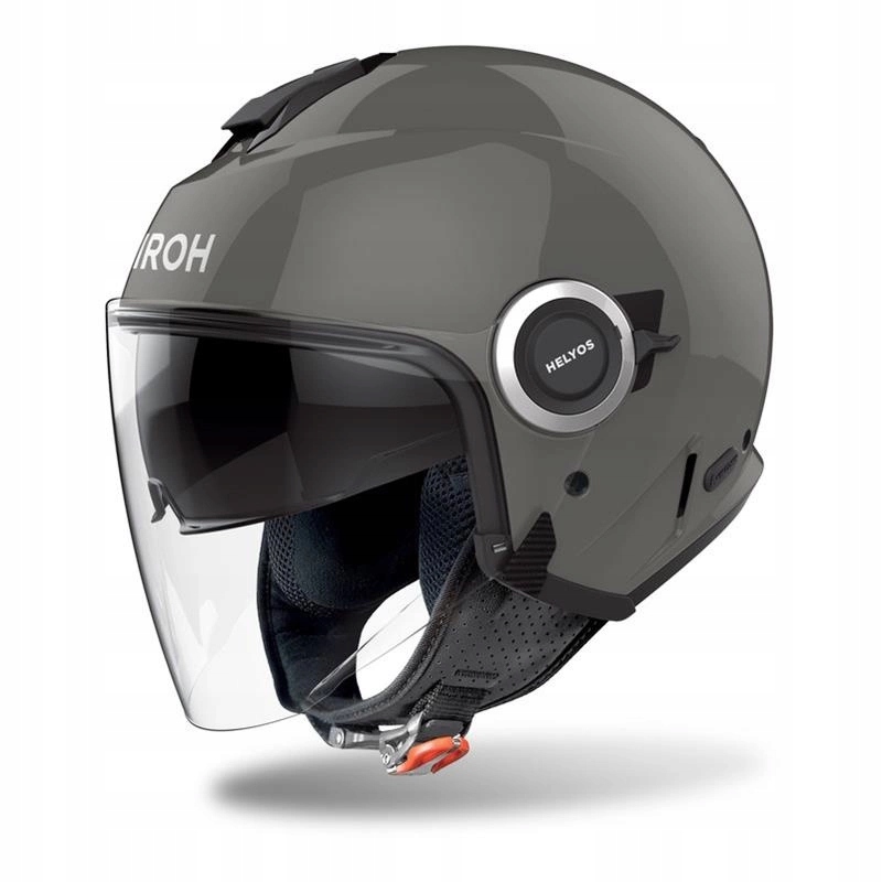 Kask motocyklowy Airoh Helyos Color Dark Grey Gloss szary Gratisy