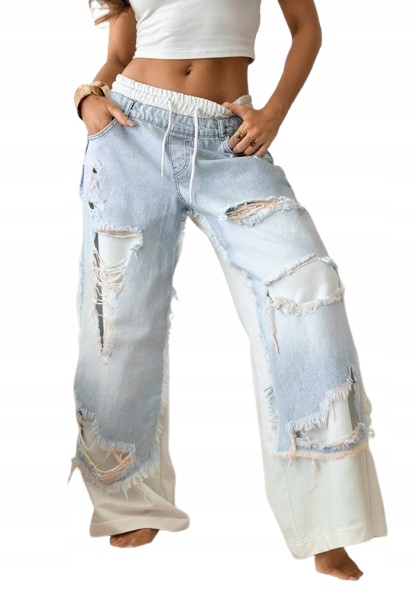 spodnie jeans By O La La 38 M