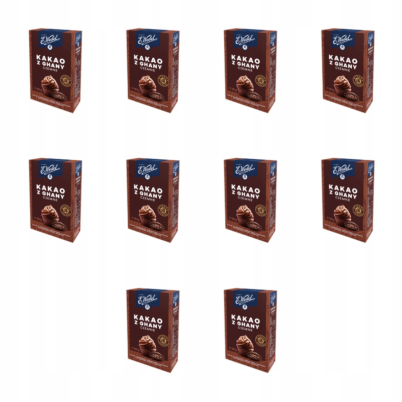 E. Wedel Kakao tmavé z Ghany 180 g X10
