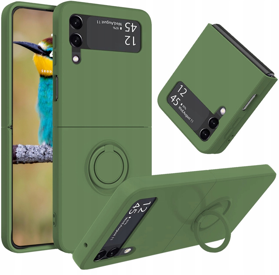 

Etui Premium Satin Ring Do Samsung Z Flip 4