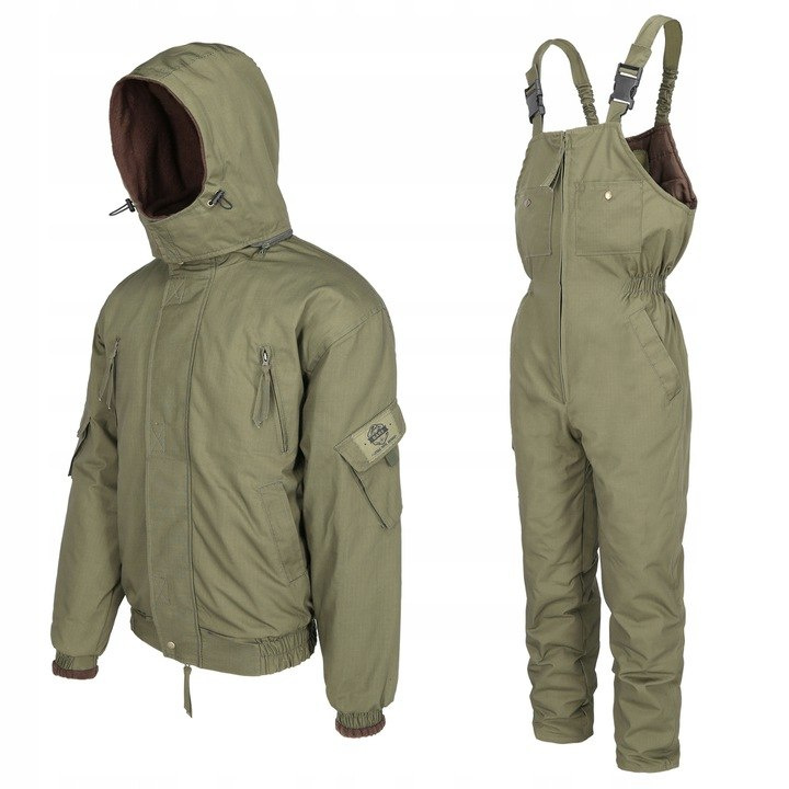 Komplet zimowy Bars RipStop Oliwa Ciepły -25C r. L