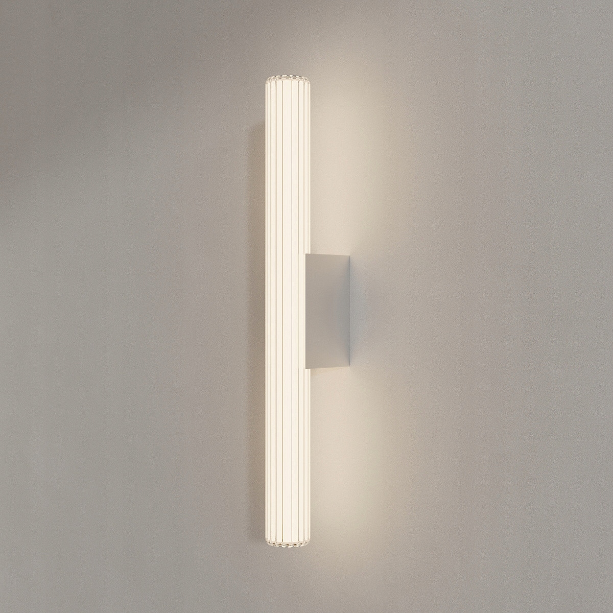 Chromové dlouhé nástěnné svítidlo 61 cm Led svítící tyčinka odolná vůči vlhkosti