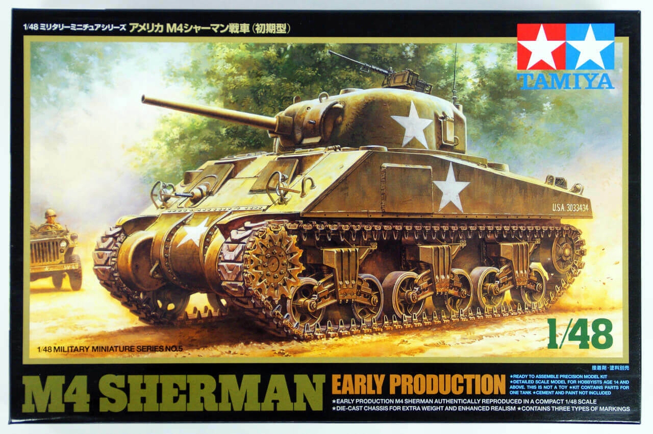 Tamiya 32505 M4 Sherman Early Production 1:48