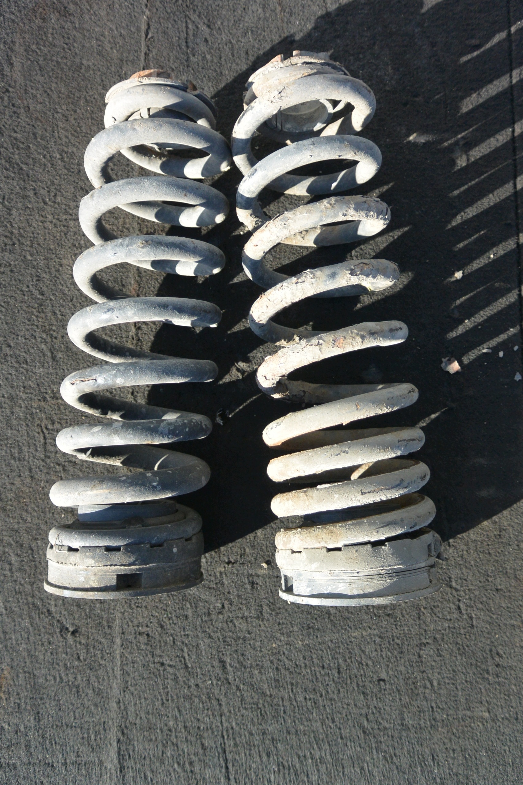 spring springing rear part right left MERCEDES-BENZ ML-KLASA W164 KOMPLET