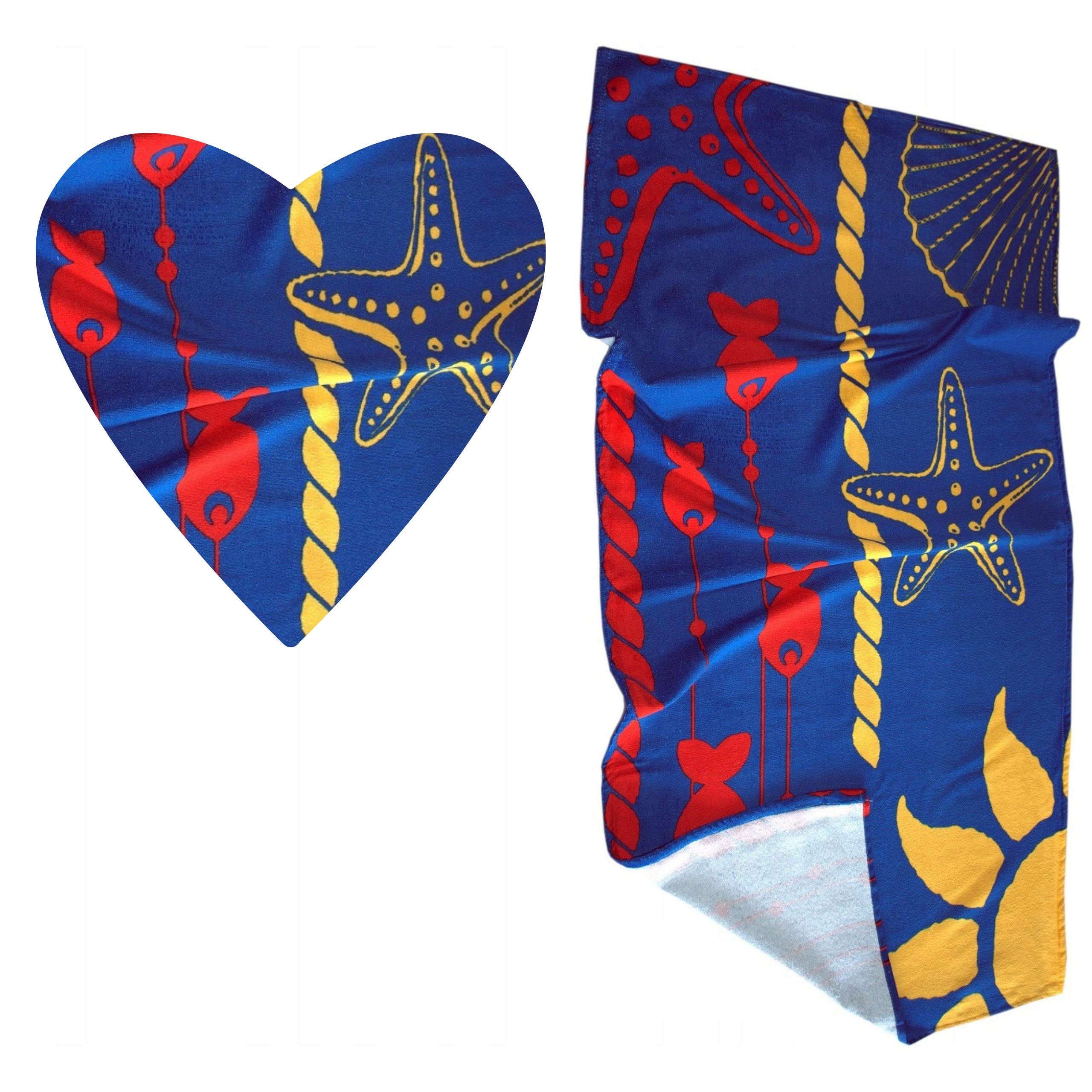 

Ręcznik plażowy 100 % bawełna 75x150 cm Fish