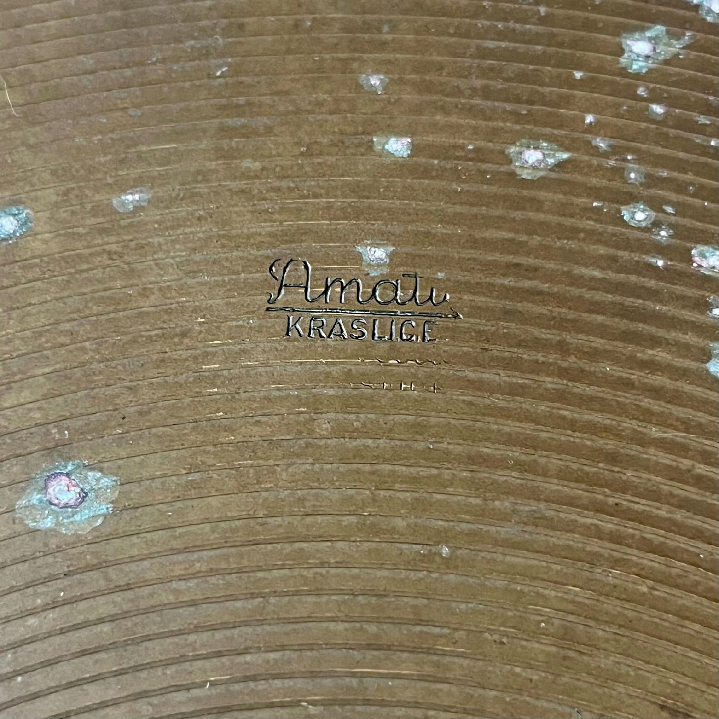 Amati Kraslice hi-hat 14" Waga produktu z opakowaniem jednostkowym 4 kg