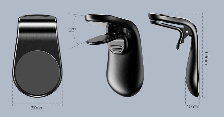 UCHWYT MAGNETYCZNY NA TELEFON DO KRATKI NAWIEWU Producent inny