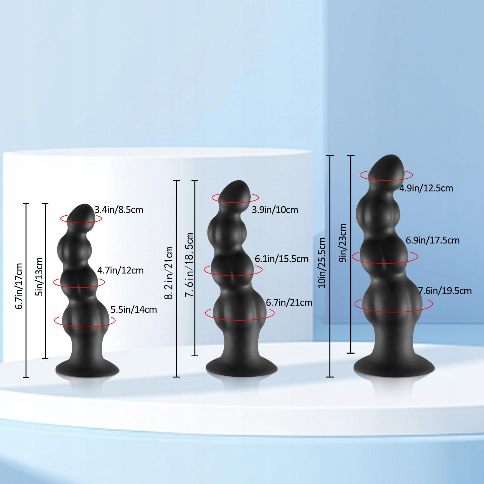 FANTASY Dildo Analny 17CM Z Przyssawką Do Stymulacji G Punktu I Prostaty — miniatura 6