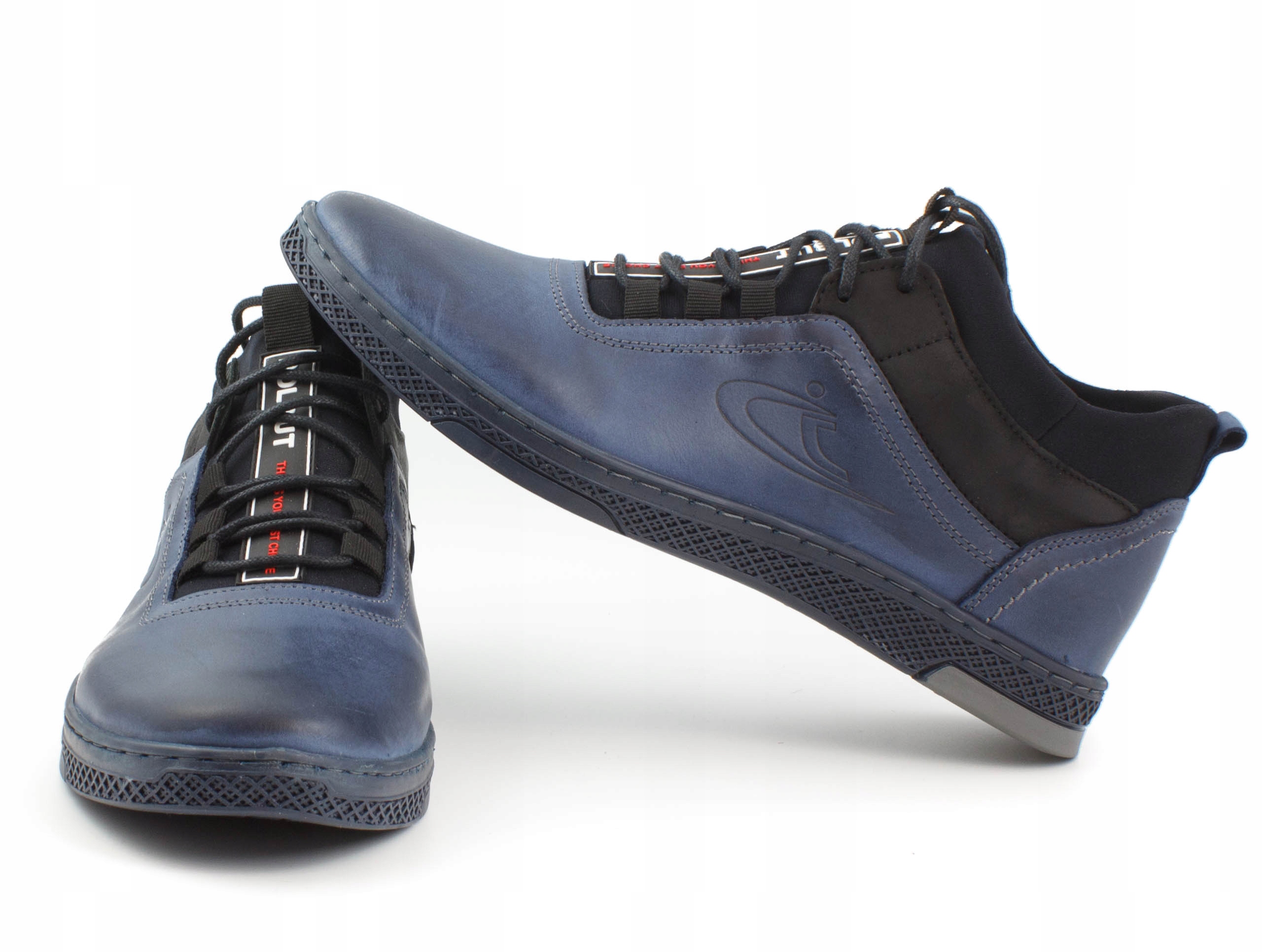 BUTY ZIMOWE SKÓRZANE OCIEPLONE K27F GRANAT 43 Rozmiar 43