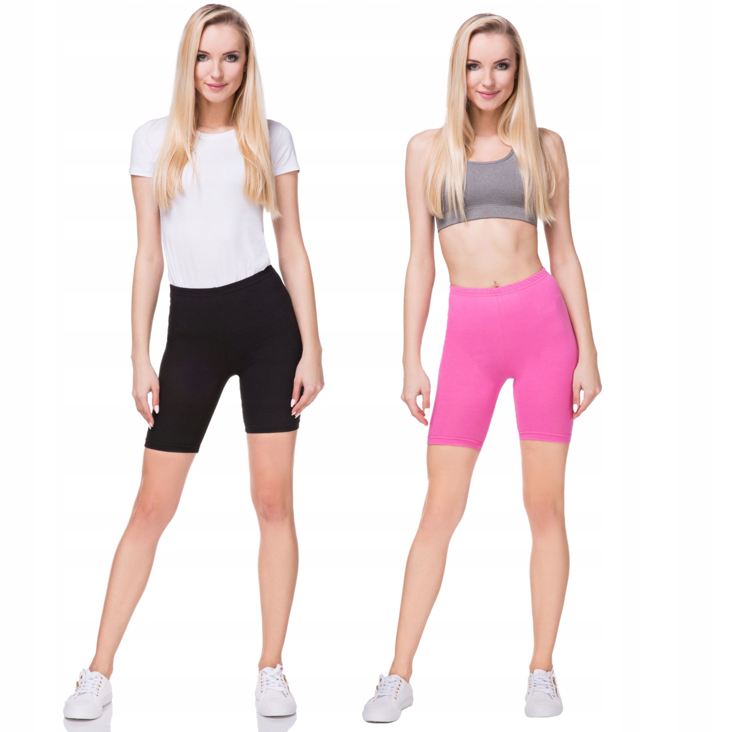 

Dwupak Damskich Kolarek Bawełniane Legginsy XL