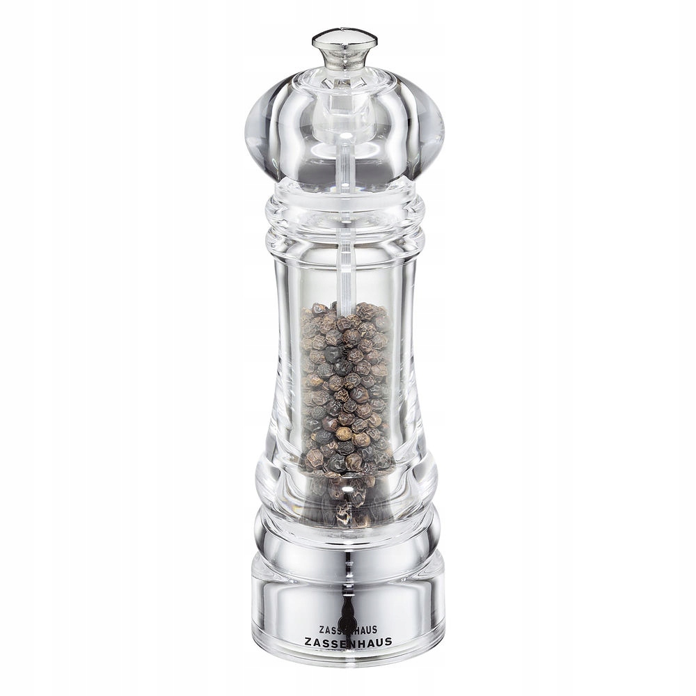 

Młynek Do Pieprzu akrylowy ręczny Zassenhaus 18 cm