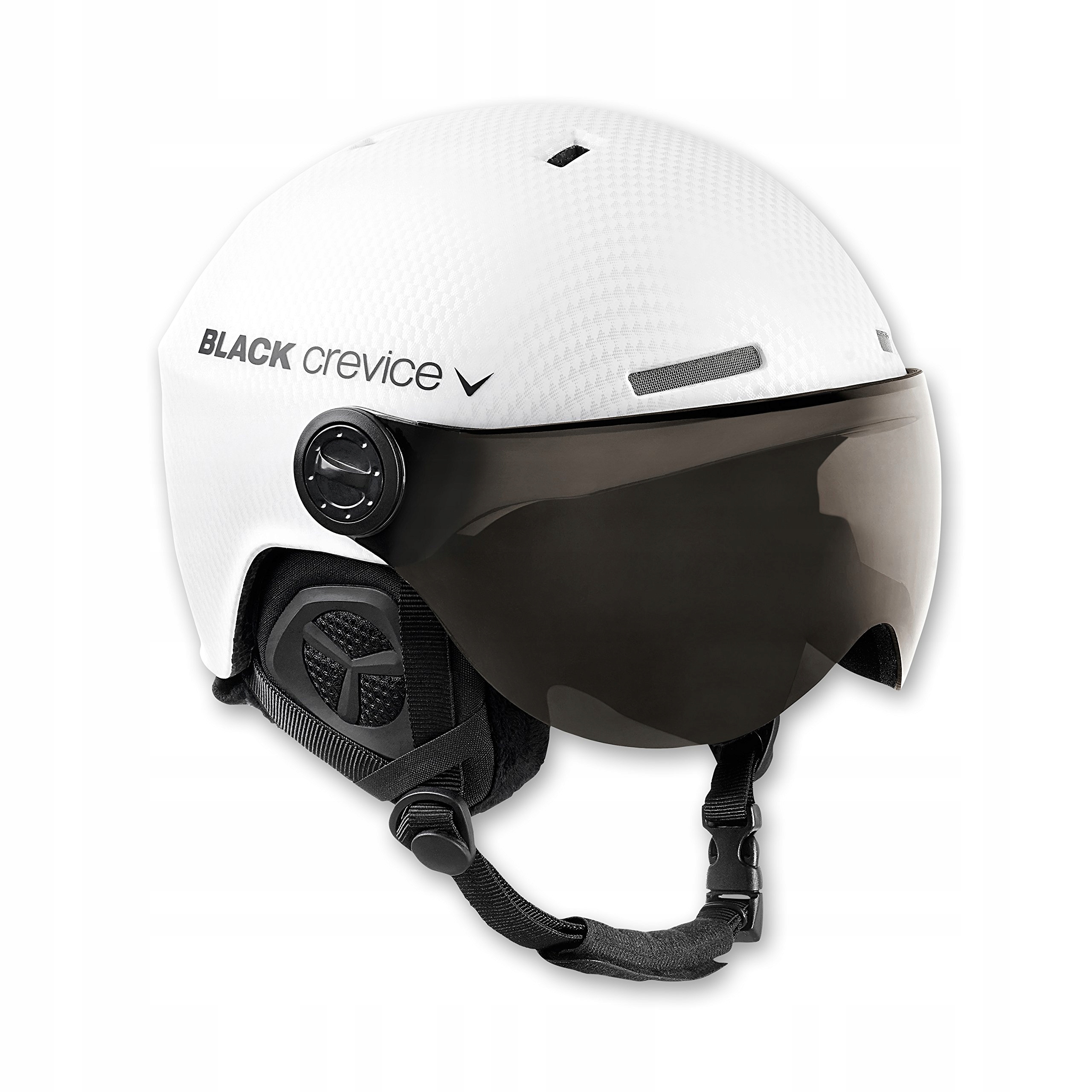 Kask Black Crevice Gstaad r. S/M biały