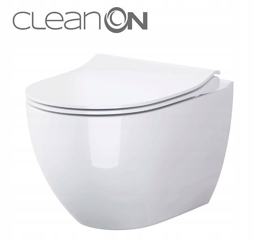 Set B246 závěsná mísa Zen Clean On včetně dur. sedátka Slim (S701-428) /pa/