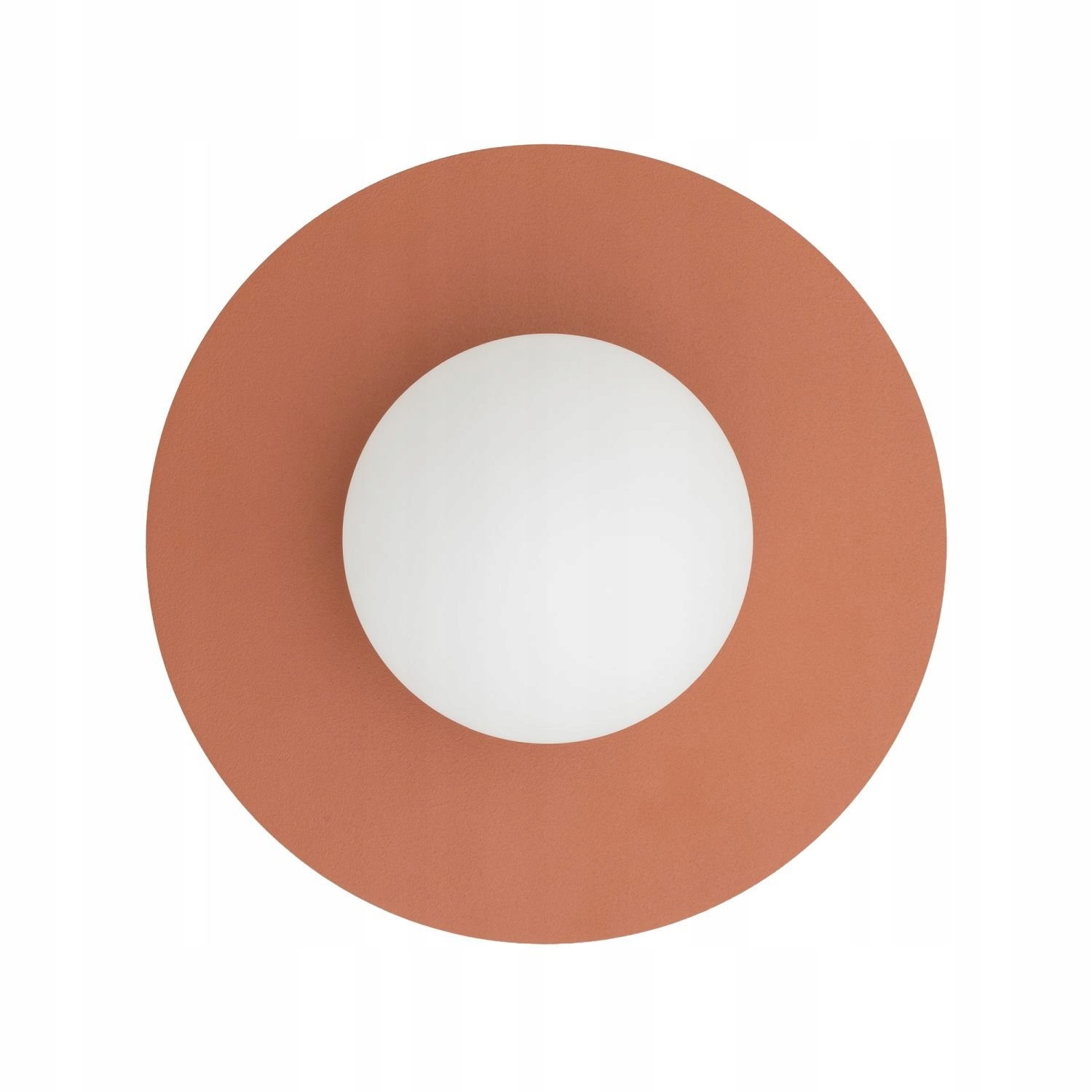 Nástenná lampa Saturn hnedá nad zrkadlom v kúpeľni Nowodvorski