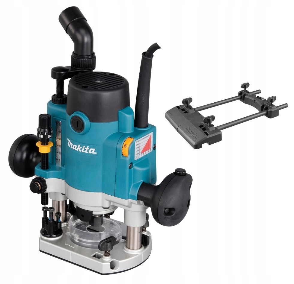 Makita Sieciowa Frezarka Górnowrzecionowa 8mm 230V 1110W Adapter RP1111CJ