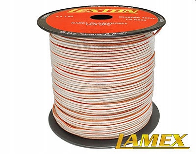 

Kabel głośnikowy 2x1,50mm2 Przeźroczysty