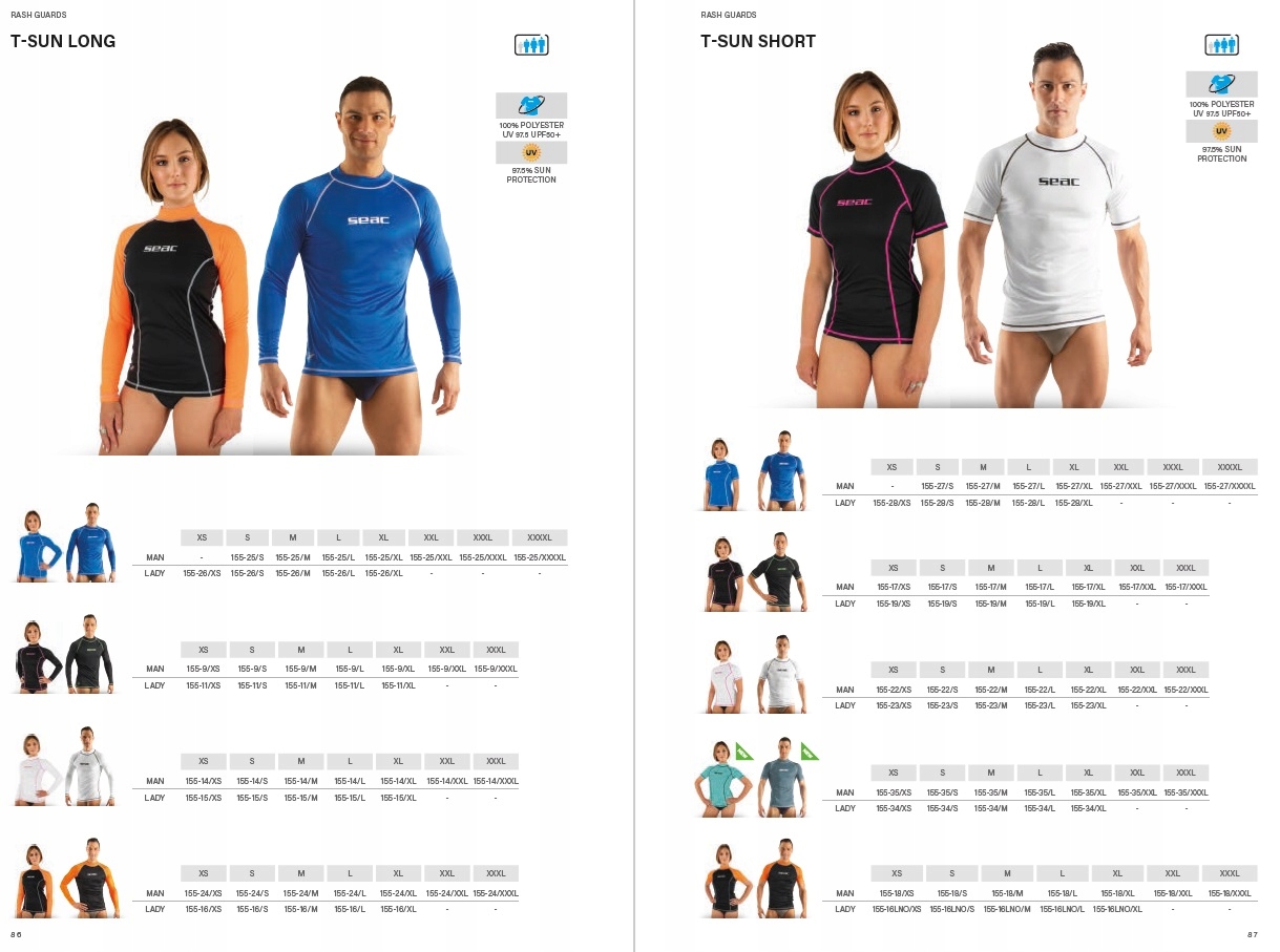 Koszulka UV damska rash guard SEAC T-SUN z krótkim rękawem niebieska XL Rozmiar XL