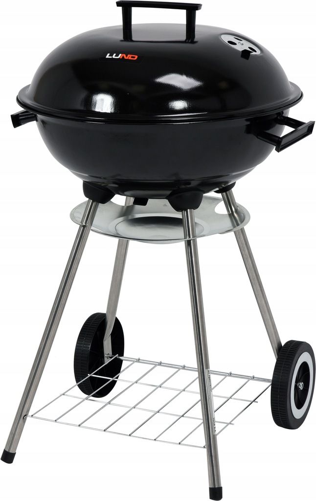 

Grill Gril Ogrodowy Okrągły 4 Nóżki Pokrowiec