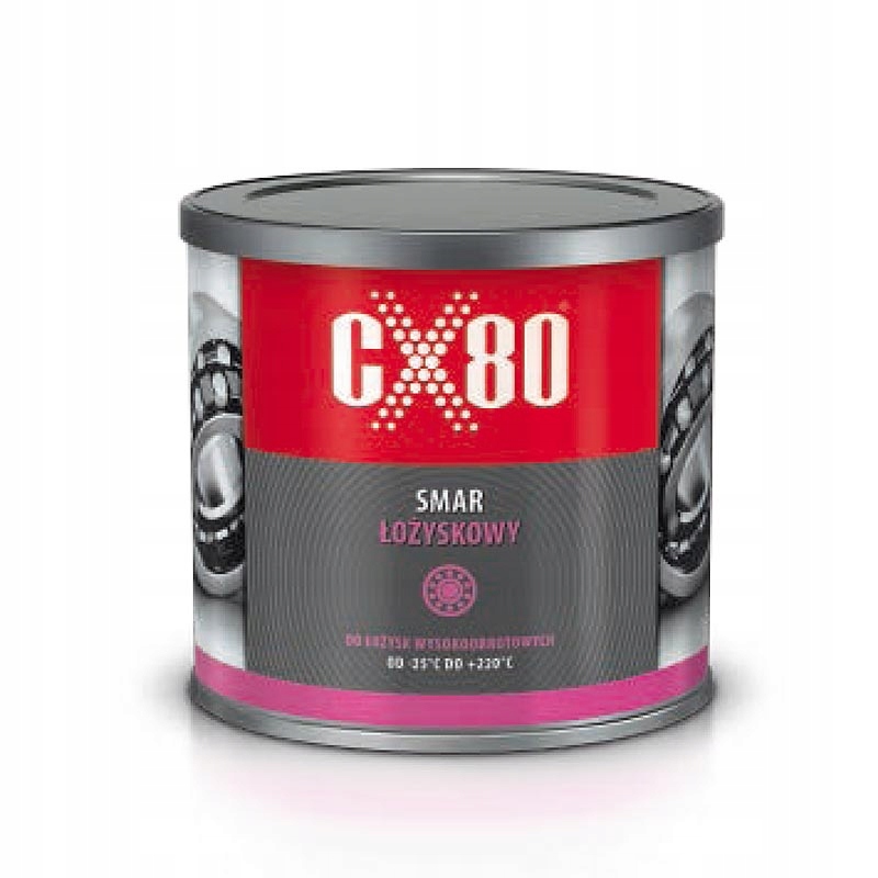 

CX80 Smar Łożyskowy do łożysk puszka 500g