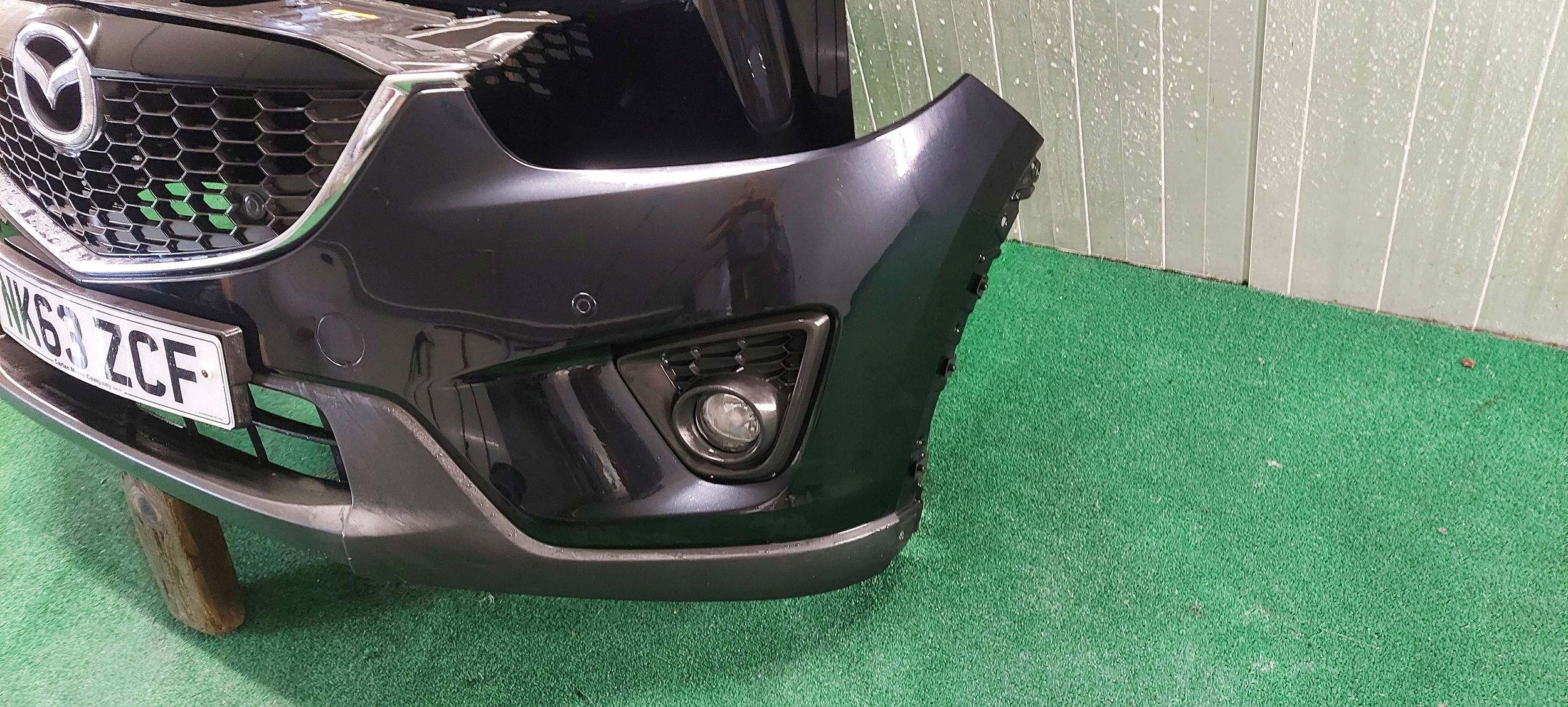 bumper front MAZDA CX5 12-17 sensors LAK: 41W