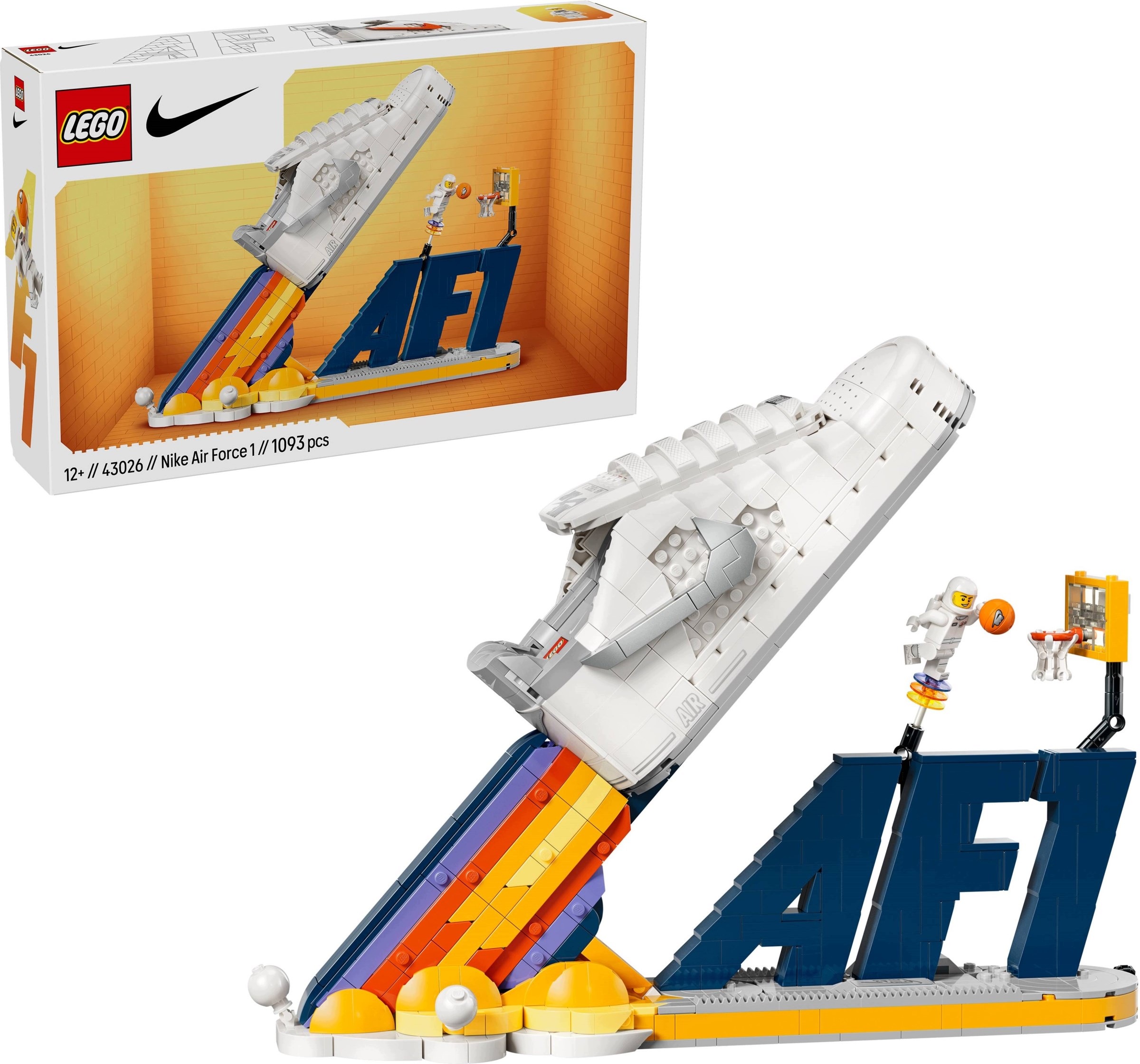 Lego Nike 43026 Sada Nike Air Force 1 x Lego