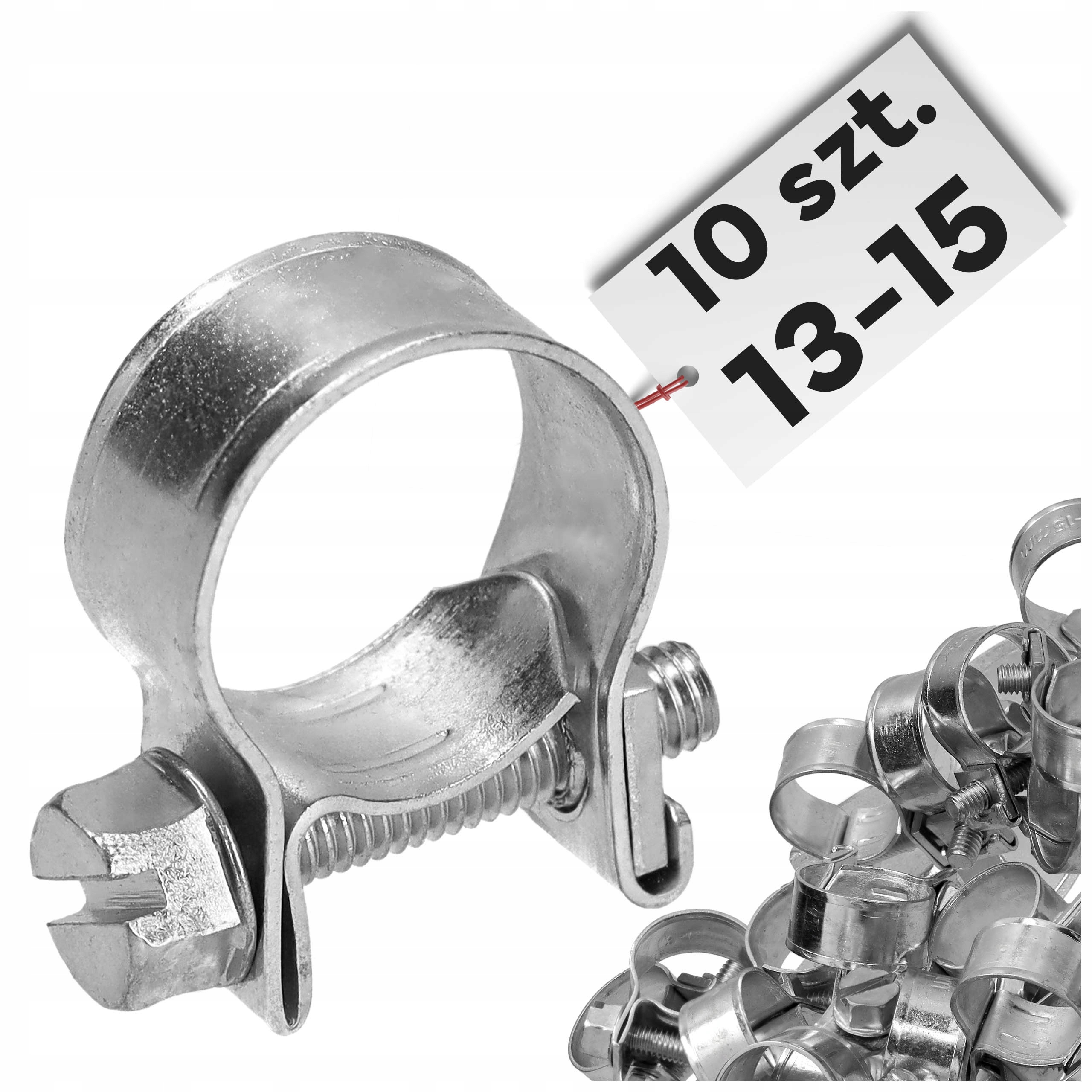 10 x Opaska zaciskowa W-1 13-15 Mini 13 15 mm