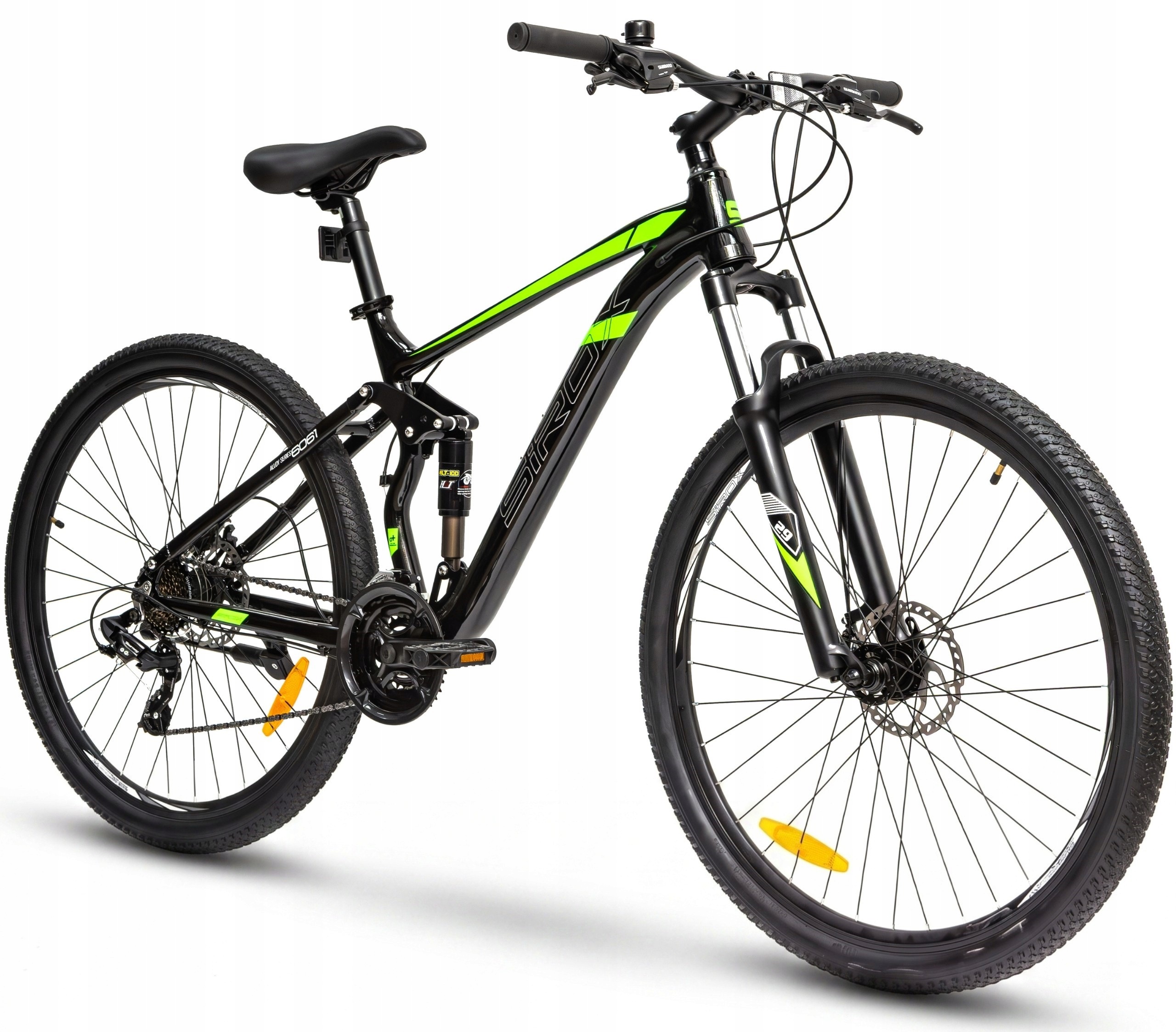 Pánské kolo pro ženy Horská kola 29" Mtb Full Amory Shimano Hliníkové kotouče