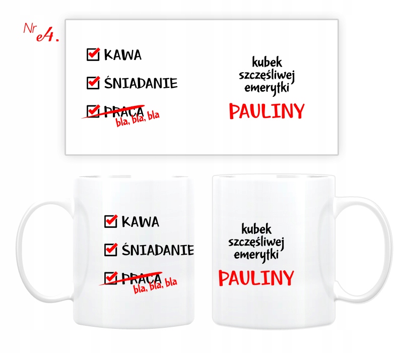 KUBEK DLA EMERYTA 330 ml Marka inna