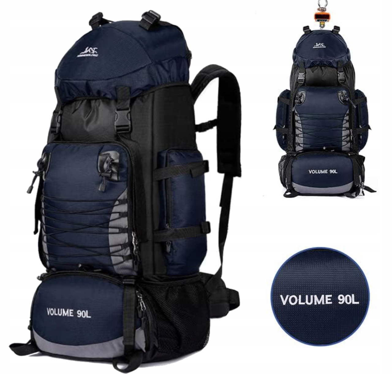 Taktyczny Plecak Wodoodporny Turystyczny Trekkingowy Militarny Duży 90 L