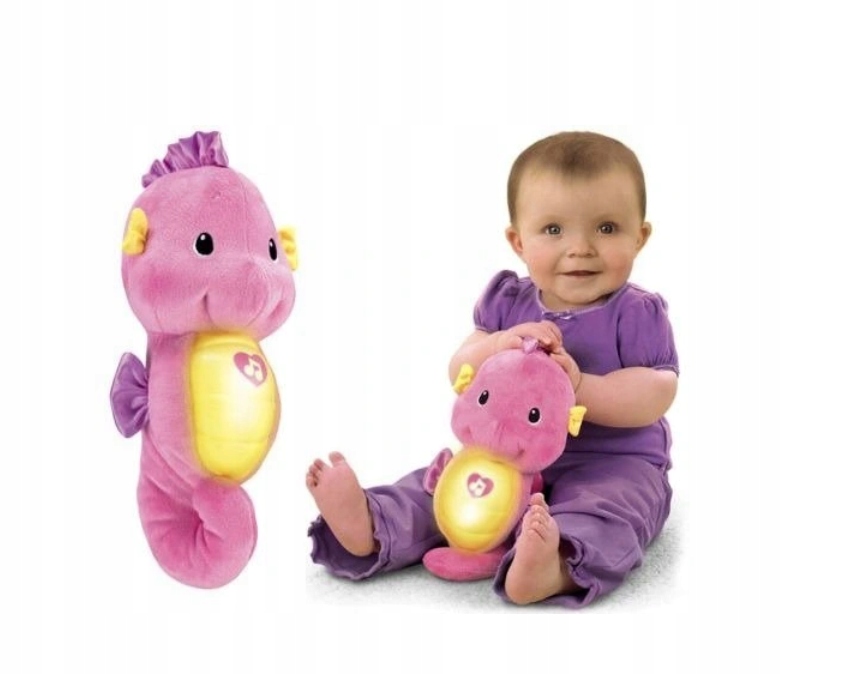 Świecący konik morski różowy Fisher Price Marka Fisher-Price