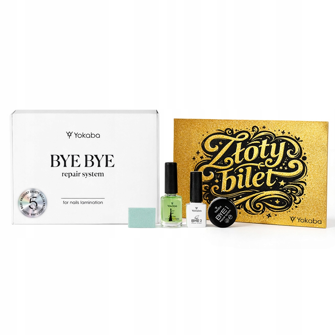 Yokaba Zestaw ByeBye System odbudowy paznokci