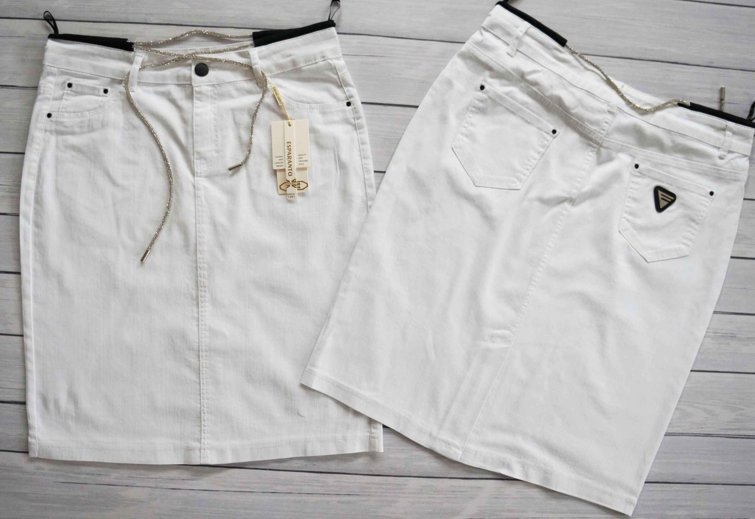 

tujkama_NEW Esparanto Premium Spódnica Esperanto