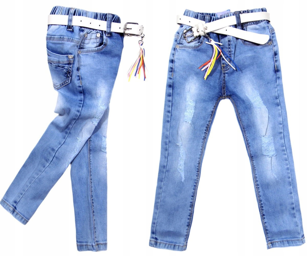 

spodnie Jeans z gumką 5225 Marietta 6Y mięciutkie