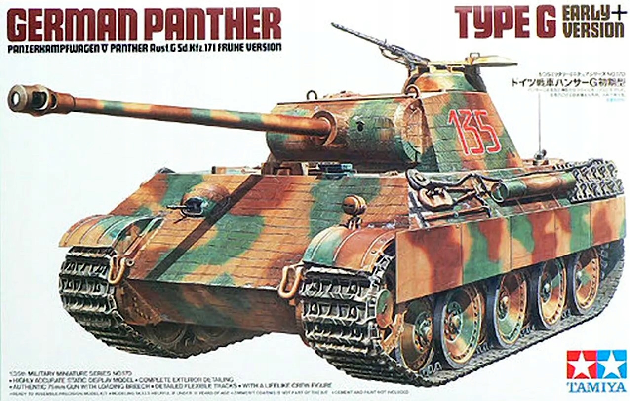 Tamiya 35170 German Panther Sd.Kfz.171 PzKpfw V