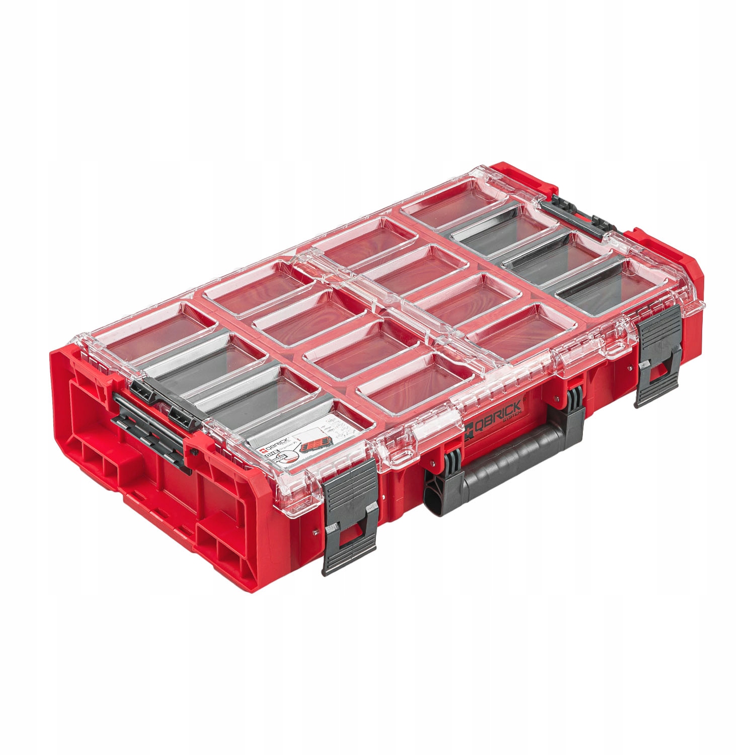 QBRICK SYSTEM ONE RED Organizer XL Czerwony