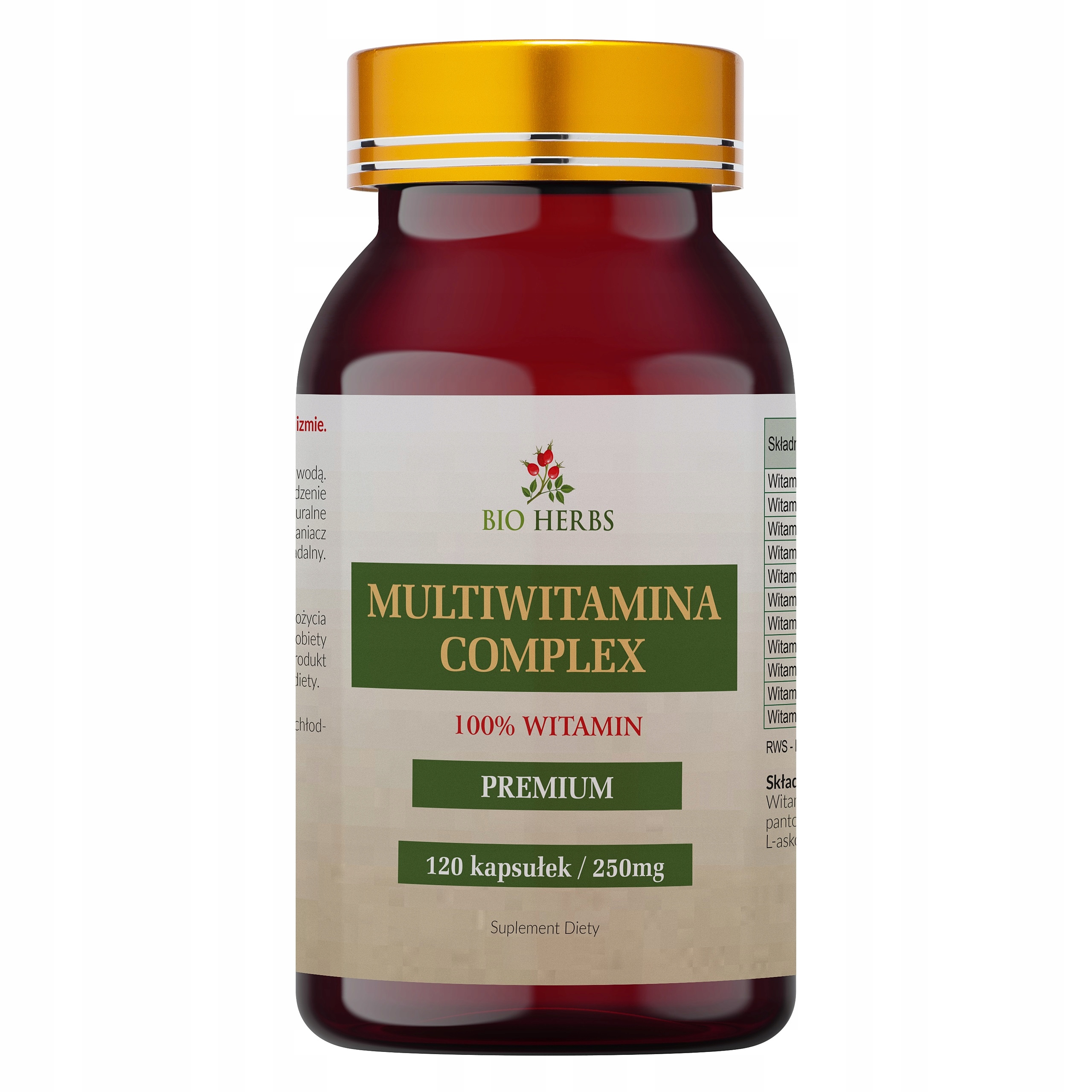 MULTIWITAMINA COMPLEX WITAMINA ADE WIT C WIT B